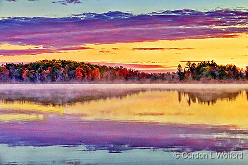 Otter Lake At Sunrise_29743.jpg - Photographed near Lombardy, Ontario, Canada.
